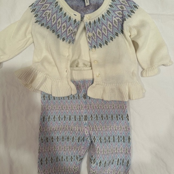 Janie and Jack Girls Outfit with hat